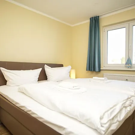 Balkon, gratis Nutzung vom AHOI Erlebnisbad und Sauna in Sellin- Meeresblick FeWo 59 Apartment Goehren (Ruegen)